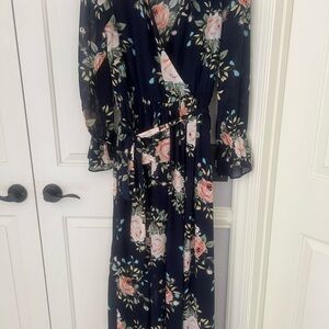 Dress Day sold by Baltic Born Navy Floral Maxi Dress